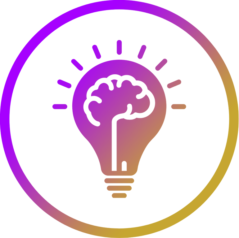 Lightbulb and Brain Icon